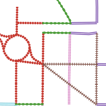 Wireframe of homepage, highest information density